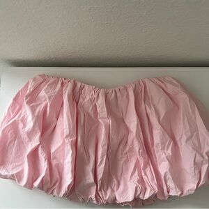 Pink Women's Bubble Skirt